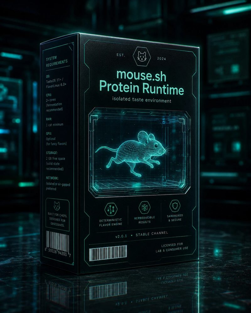 mouse.sh Protein Runtime