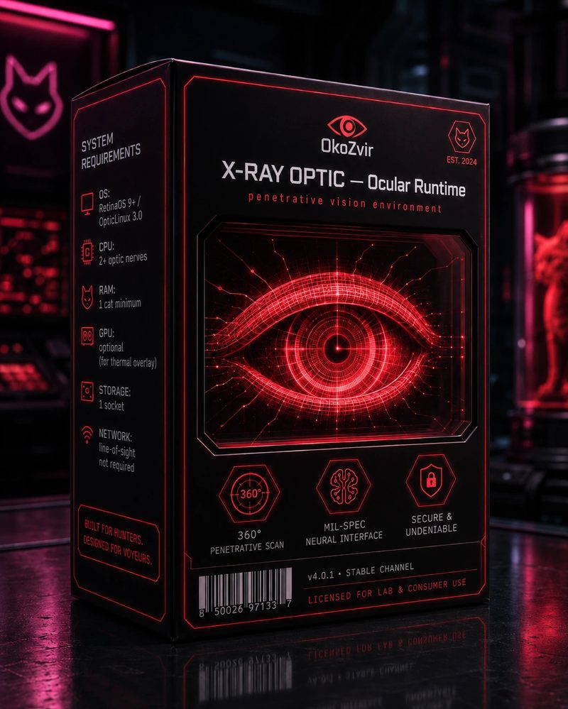 OkoZvir X-Ray Ocular Implant