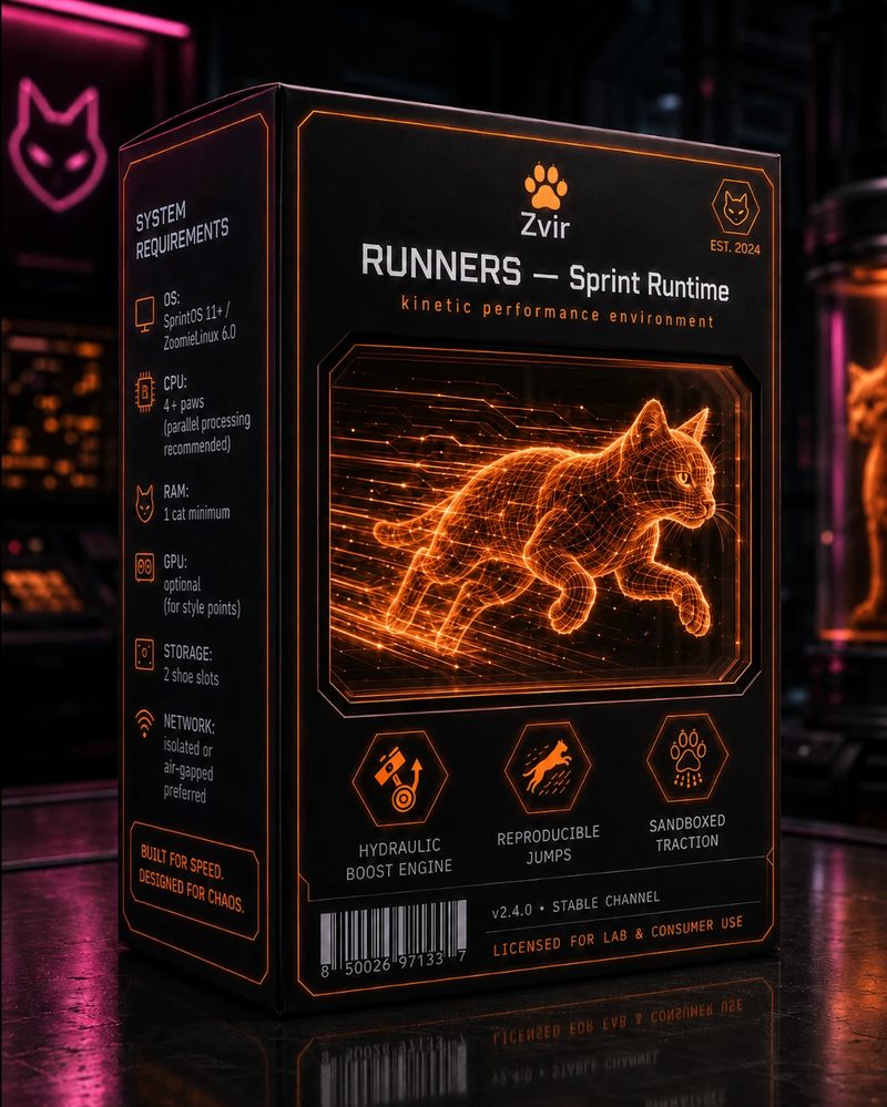 Zvir Runners — Pro Sprint Pair (Set of 2)